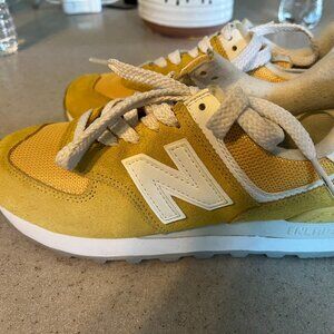 Yellow New Balance Sneakers